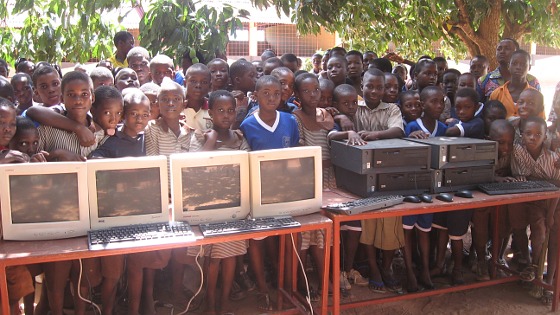 Computer für Partnerschule in Ghana